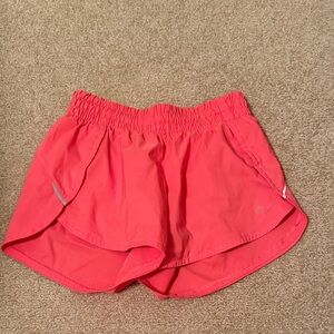 Athleta Brand athletic Shorts XXS women’s coral color.